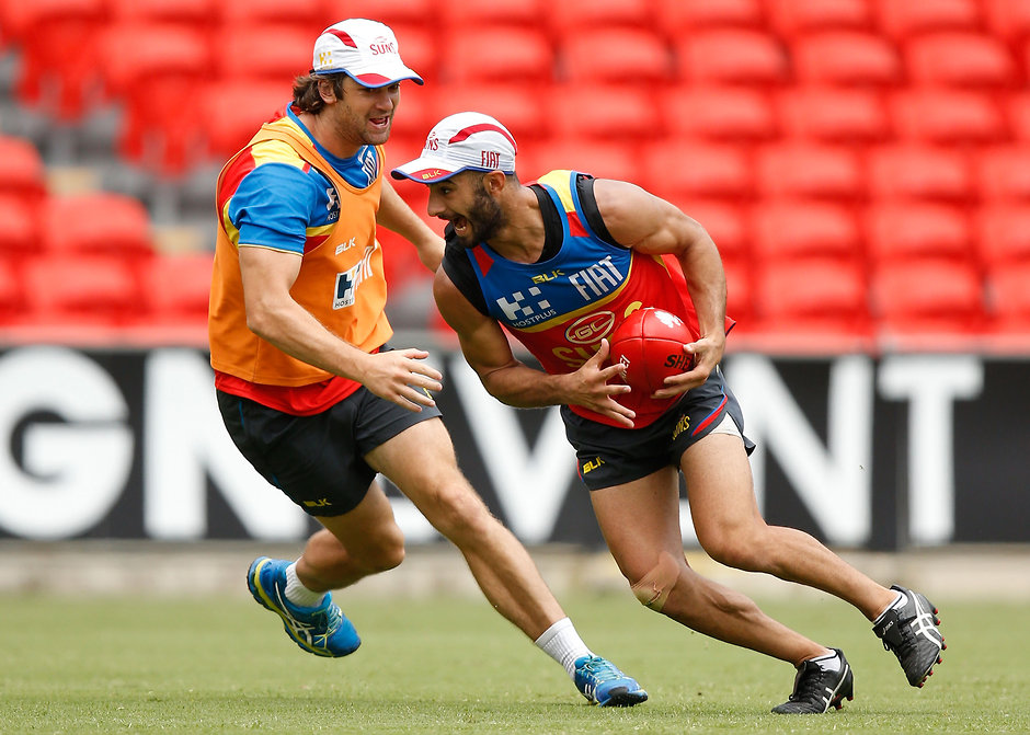 AFL 2015 Training - Gold Coast 171215 ${customImageCaption} - ${keywords}